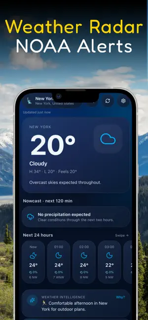 Weather Radar - NOAA Alerts screenshot 1