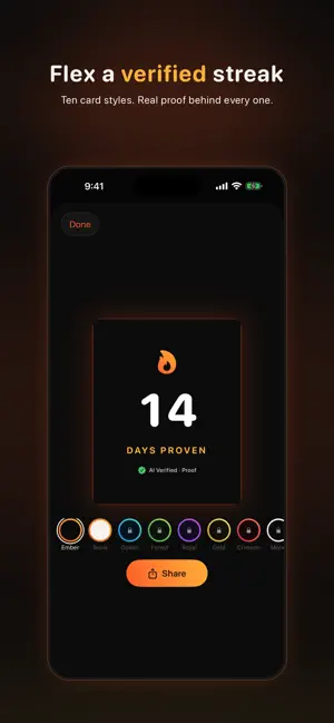 Proof: AI Habit Tracker screenshot 3