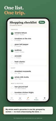 Plento Pasto: Meal Planner Screenshot 6 of 6