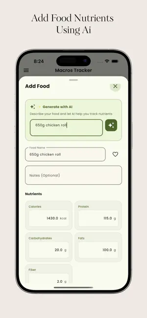 Calorie & Macro Manager screenshot 2
