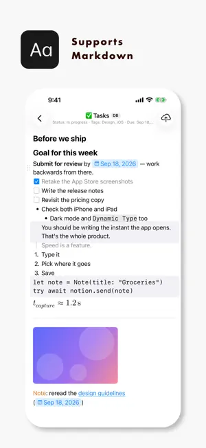Fast Jot for Notion screenshot 2
