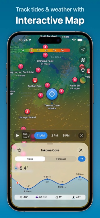 TidesPro: Tide Charts & Tables Screenshot 2 of 10
