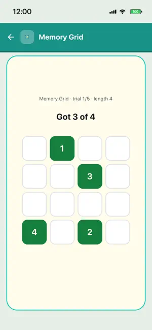 MindMove: Brain Training screenshot 1