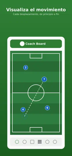 Captura de pantalla de Pizarra De Entrenador en iPhone 3