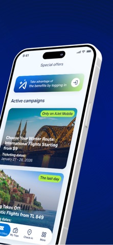 AJet - Cheap Flight Ticket App Store preview screenshot 5