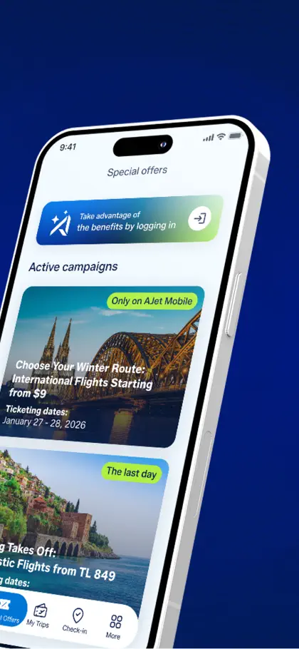 Screenshot 5 di 6 di AJet - Cheap Flight Ticket