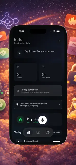 Held: Focus & Screen Time screenshot 2