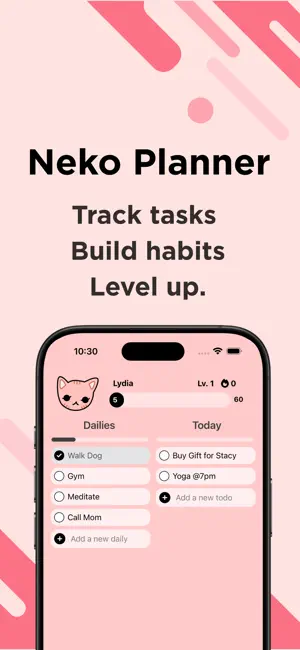 Neko Planner screenshot 1