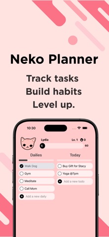 Neko Planner screenshot
