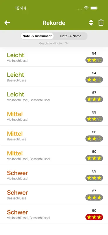 Noten Lesen - schneller lesen screenshot 6 of 9