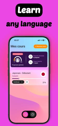Iori Flashcards : Languages iPhone screenshot