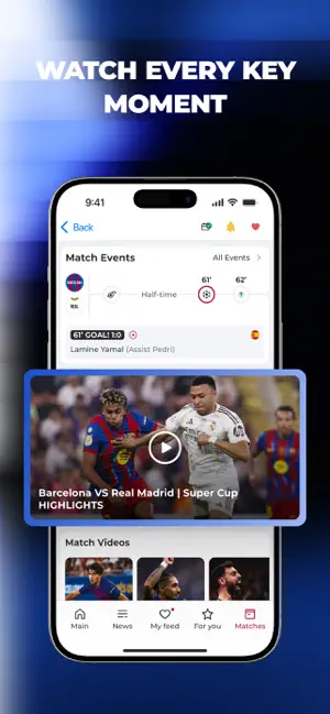 Soccer Xtra - Live Score screenshot 1