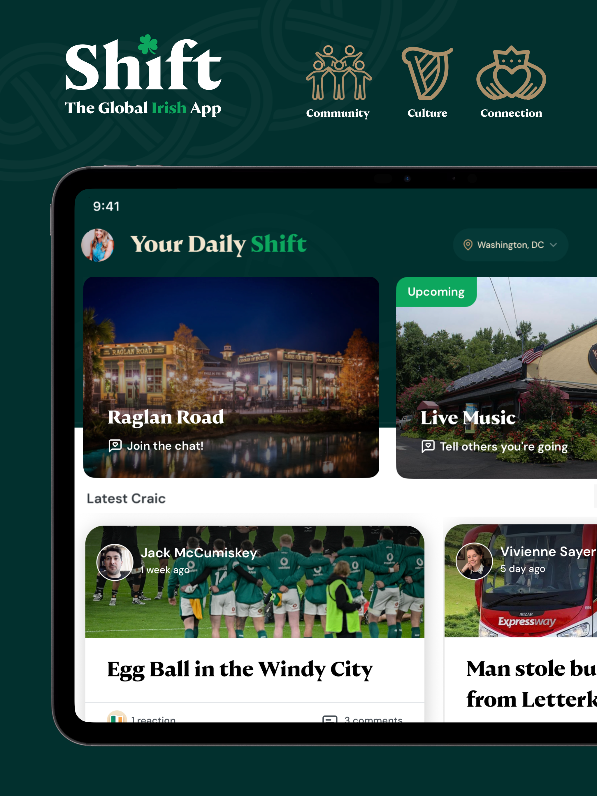 Shift: The Global Irish App