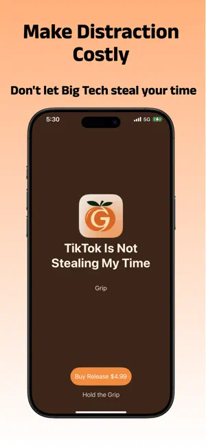 Grip: Screen Time Control screenshot 2