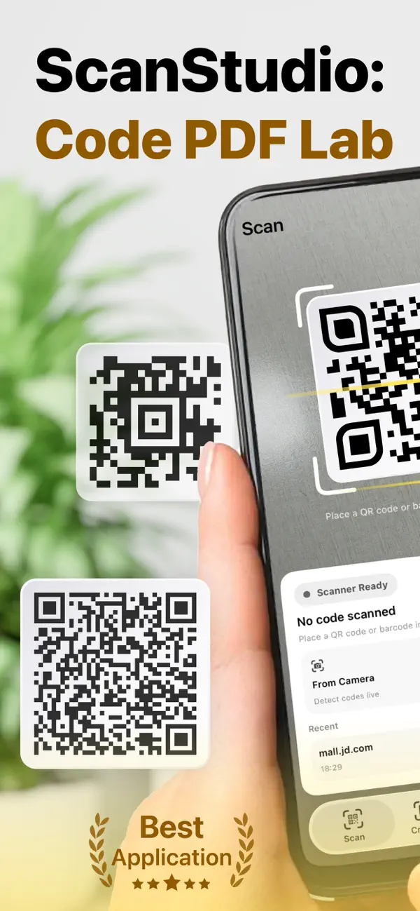 #1. ScanStudio: Code PDF Lab (iOS) De: 阳 李