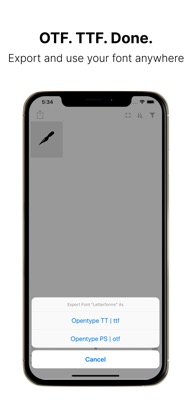 Letterforms - Font Maker screenshot 6