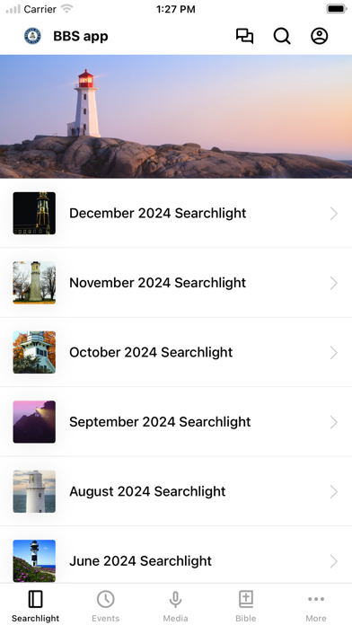 Berean Bible Society Screenshot