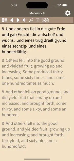 Seed Bible English German screenshot 1