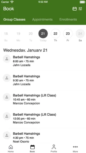 Concep 360 Fitness screenshot 2