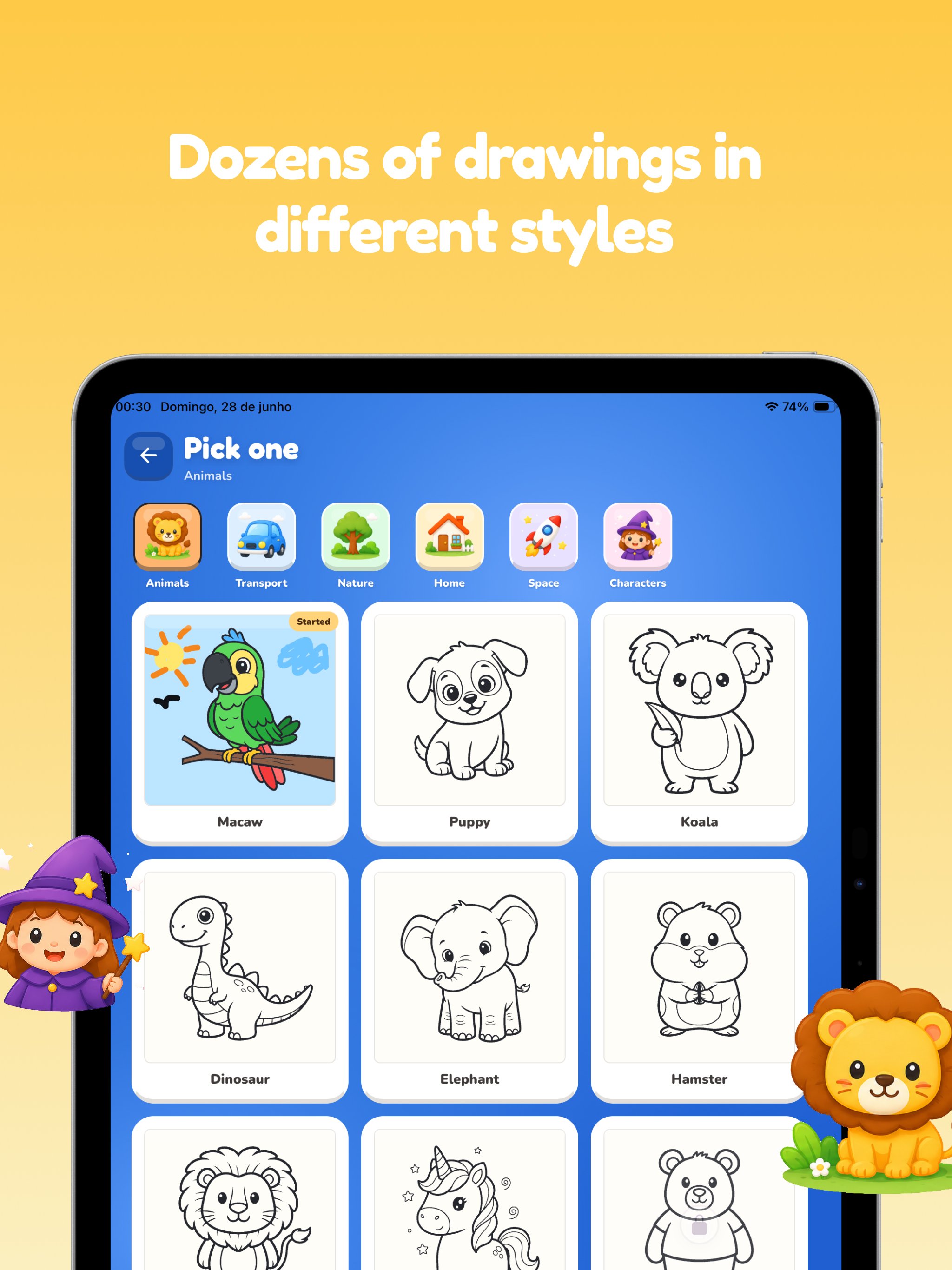 Pinti: Kids Coloring screenshot 9