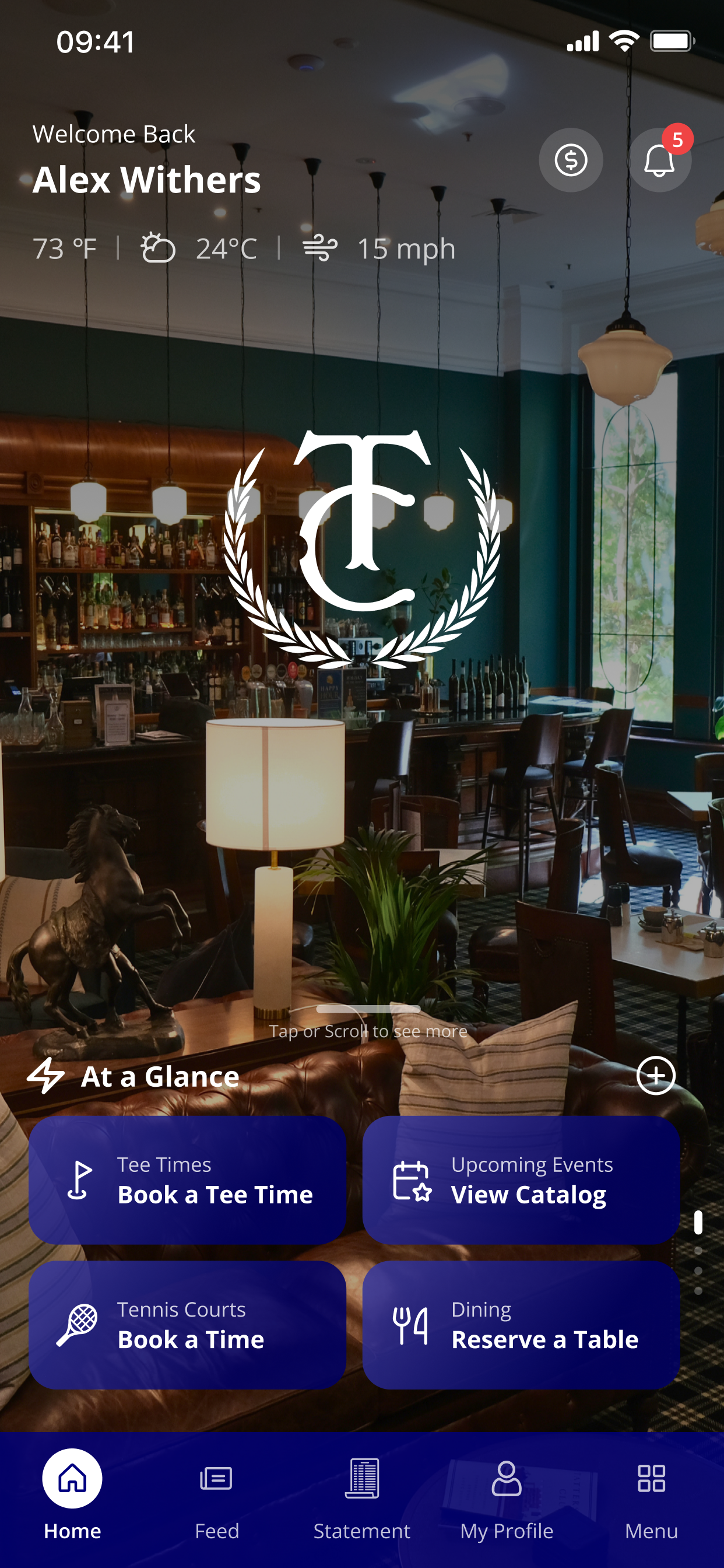 Tattersalls Club Sydney screenshot 3