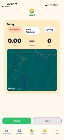 Lévé screenshot