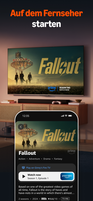 Amazon Fire TV スクリーンショット