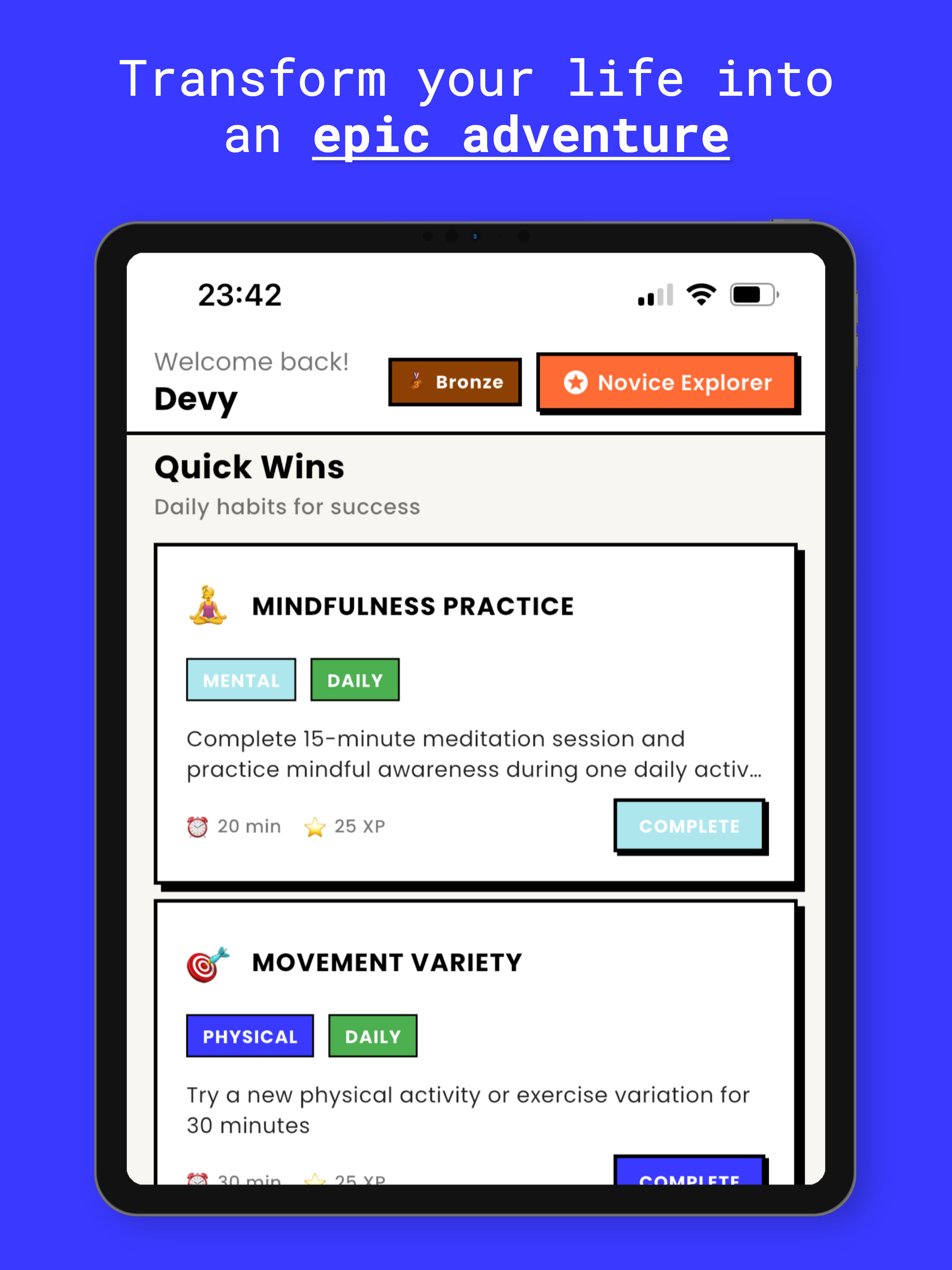 Odyssey+ - Personal Growth screenshot 6