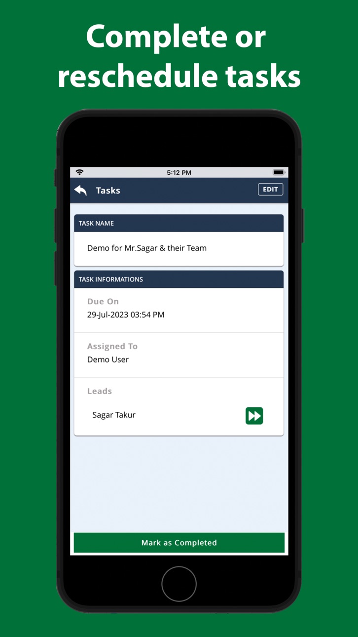 iPhone screenshot