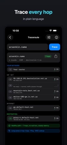 Radien: Network Toolbox Screenshot 6 of 9