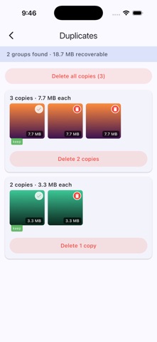 PhotoSize - Storage Manager Screenshot 4 of 5