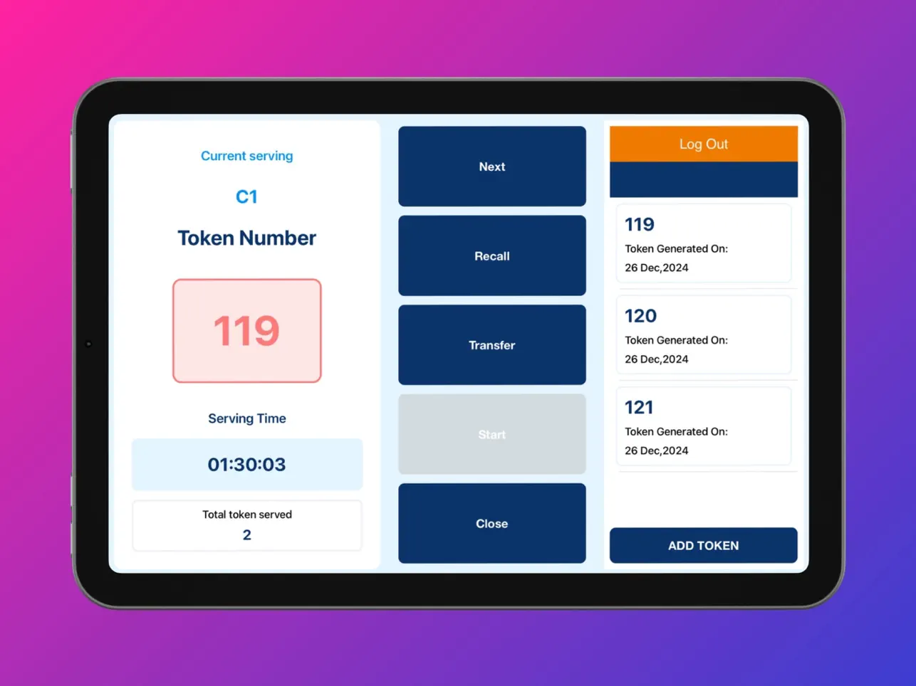 #4. QueueConnect Display (iOS) Por: I Can Infotech Inc.