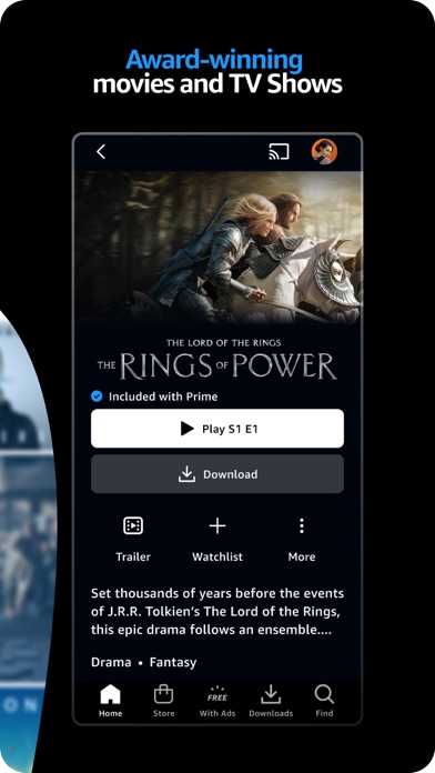 Screenshot 3 of Amazon Prime Video App