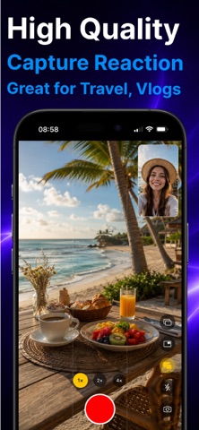 Dual Camera: Shot Front & Back Screenshot 2 of 3