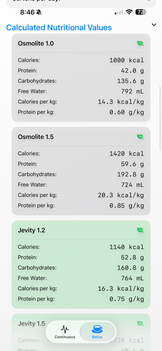 EnteraCalc Continuous Screenshot 2 of 4