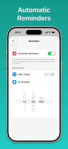Keepfully – Loan Tracker iPhone screenshot