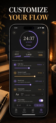 Morning Pages: Freewrite Timer Screenshot 9 of 10