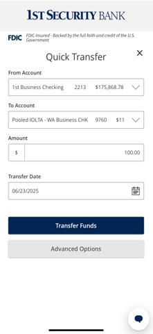 1st Security Screenshot 3 of 4