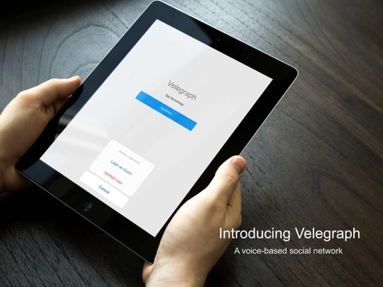 Screenshot #4 pour Velegraph: A Free Speech App