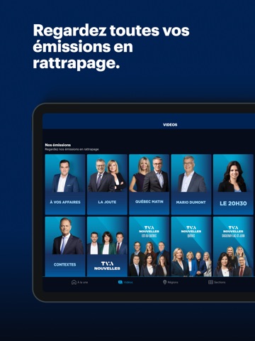 TVA Nouvelles iPad screenshot 4