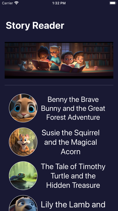 Screenshot #1 pour Kids Story Reader