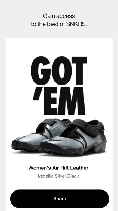 Nike SNKRS: Sneakers & Apparel screenshot