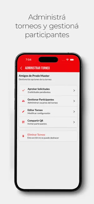 Prode Master Mundialista iPhone screenshot 5