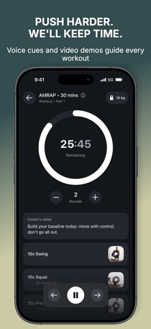 Kettlebell Body: Home Workouts 스크린샷 6