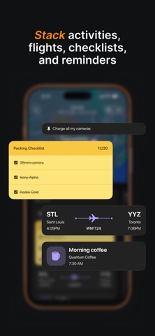 TripStacks - Travel Organizer screenshot