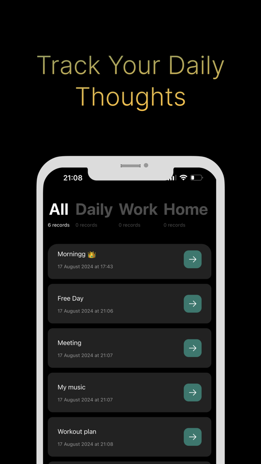 #5. Joy Note : daily journal (iOS) 게시자: Fetih Onal