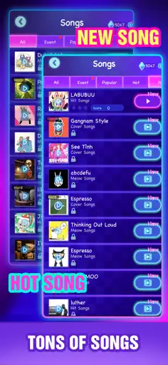 Cat Dash: Music Games - Screenshot 4