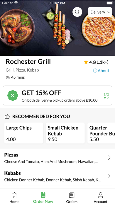 Rochester Grill Screenshot
