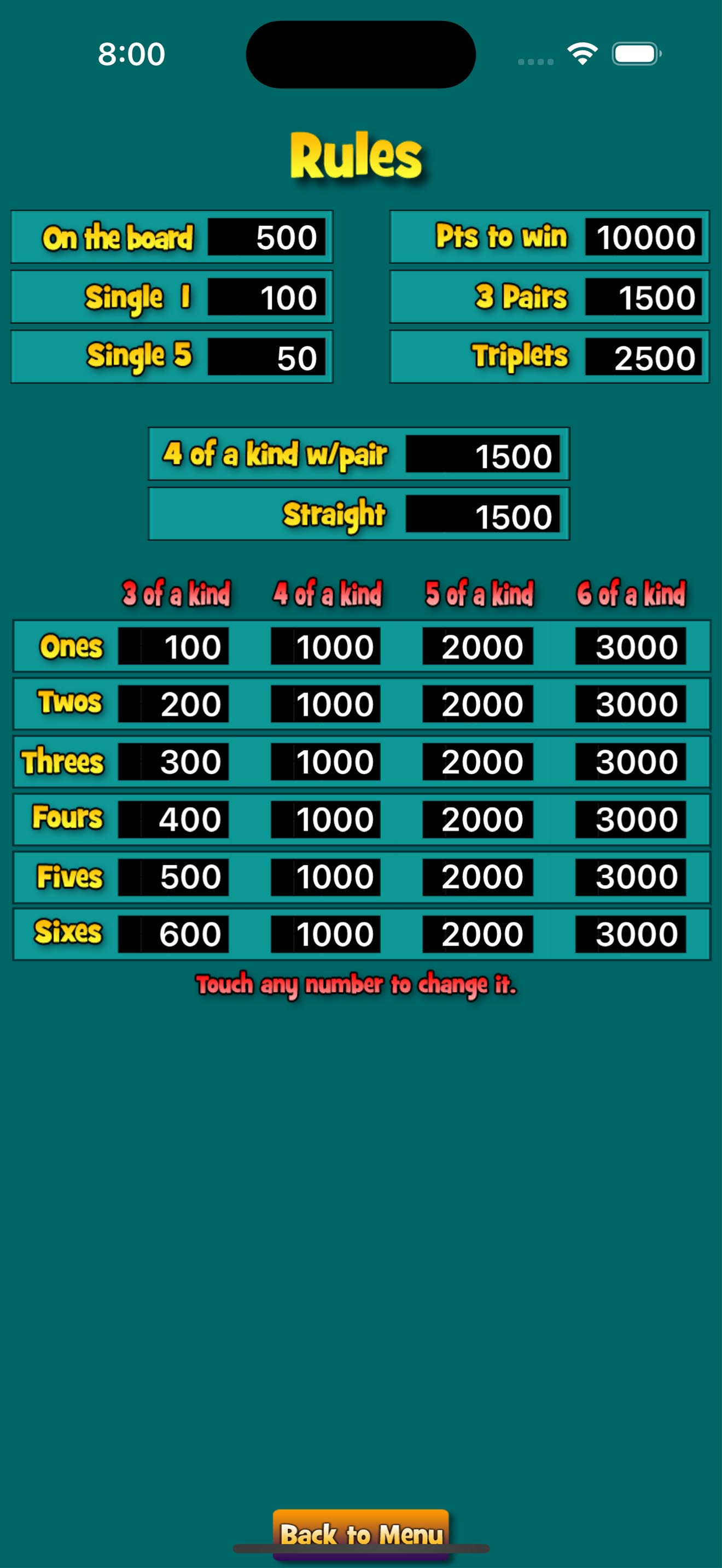 Original Farkle screenshot 7