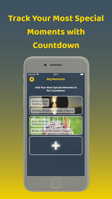 Countdown - Big Moments Widget Screenshot